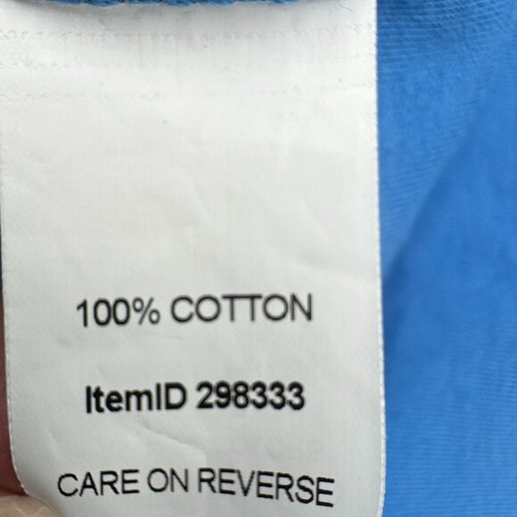 L.L. Bean Women's VNeck Long Sleeve Blue Pullover Size 2X - Picture 6 of 7